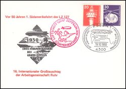 1980  1. Sdamerikafahrt des LZ 127 Graf Zeppelin