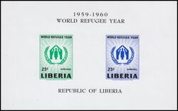 Liberia 1960  Weltflchtlingsjahr