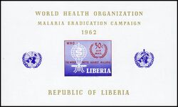 Liberia 1962  Kampf gegen die Malaria