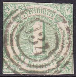 1859  Freimarke: Ziffern im Kreis