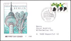 1992  125. Jahrestag der Grndung des Zuckerinstituts Berlin