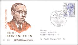 1992  100. Geburtstag von Werner Bergengruen - Schriftsteller