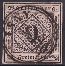 1851  Freimarke: Ziffern