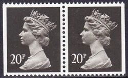 1989  Freimarken: Knigin Elisabeth II. aus Markenheftchen