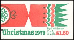 047 - 1979  Markenheftchen: Weihnachten mit Zhlbalken