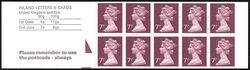 0-077a - 1977  Markenheftchen: Royal Mail Stamps 70 P