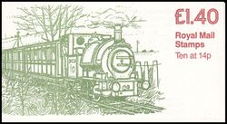 0-083b - 1981  Markenheftchen: Britische Lokomotiven