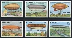 Liberia 1977  75 Jahre Zeppelin-Luftschiffe - ungezhnt