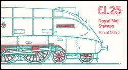 0-084g - 1983  Markenheftchen: Britische Lokomotiven mit Zylindernummer