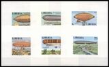 Liberia 1977  75 Jahre Zeppelin-Luftschiffe - ungezhnte...