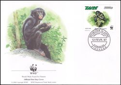 1997  Weltweiter Naturschutz WWF - Bonobo (210)