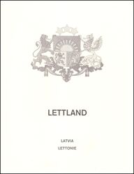 Lindner Vordruckbltter - Lettland, Estland, Litauen 1991/92 