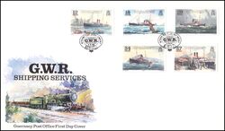 1989  Einrichtung der Schiffahrtslinie Weymouth - Kanalinseln