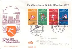 1972  Olympische Sommerspiele 1972 in Mnchen - Block