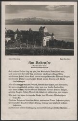 Schlo Meersburg am Bodensee -  Auf dem den-Stein