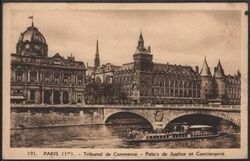 Frankreich - Paris , Tribunal de Commerce, Palais de Justice