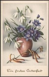 Ein frohes Osterfest - Blumen