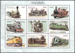 Zentralafrika 1999  Lokomotiven aus aller Welt