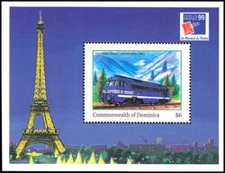 Dominica 1999  Intern. Briefmarkenausstellung PHILEXFRANCE`99