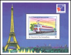 St. Vincent Grenadinen 1999  Intern. Briefmarkenausstellung PHILEXFRANCE`99
