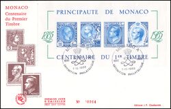 1985  100 Jahre Briefmarken von Monaco
