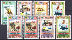 Bhutan 1974  100 Jahre Weltpostverein (UPU)