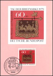 1979  Maximumkarte - Tag der Briefmarke