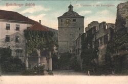 Heidelberger Schlo - Der Wartturm und der Ludwigsbau