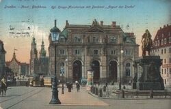 Dresden - Blockhaus , Kgl. Kriegs-Ministerium