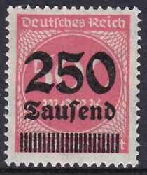 1923  Freimarke mit Setzfehler