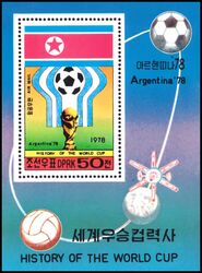 Korea-Nord 1978  Fuball-Weltmeisterschaften - Austragungslnder
