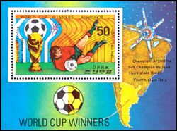 Korea-Nord 1978  Fuball-Weltmeisterschaf in Argentinien