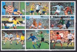 Paraguay 1979  Spielszenen der Fuball-WM in Argentinien