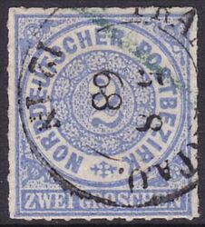 1868  Freimarke mit Talerwhrung