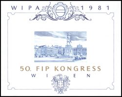 1981  WIPA-Ausstellungsblock