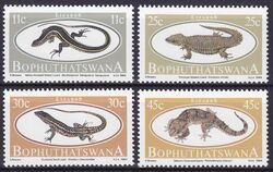 Bophuthatswana 1984  Echsen