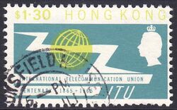Hongkong 1965  100 Jahre Intern. Fernmeldeunion