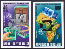 Togo 1974  100 Jahre Weltpostverein (UPU)