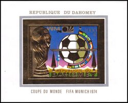 Dahomey 1974  Fuballweltmeisterschaft in Deutschland