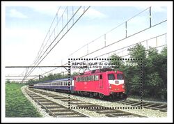 Guinea 1998  Lokomotiven aus Aller Welt