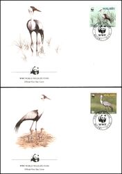 1987  Weltweiter Naturschutz WWF - Klunkerkranich (047)