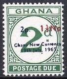 Ghana 1968  Portomarke