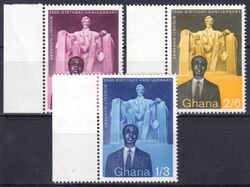 Ghana 1959  150. Geburtstag von Abraham Lincoln