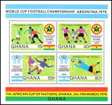 Ghana 1978  Gewinn der Fuball-Afrikameisterschaft durch...