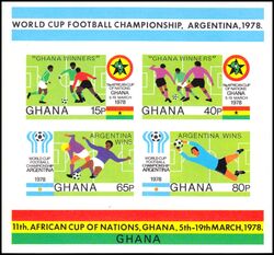 Ghana 1978  Gewinn der Fuball-Afrikameisterschaft durch Ghana