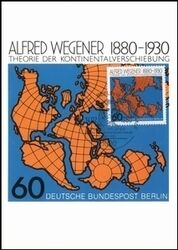 1980  Maximumkarte - Alfred Wegener