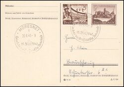 1940  Moresnet - Heimkehr ins Grodeutsche Vaterland