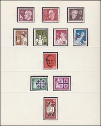 Sammlung Berlin von 1955 - 1975 im Vordruckalbum