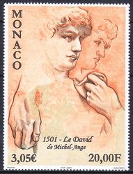 2001  500 Jahre Davidstatue von Michelangelo