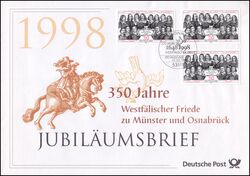 1998  Jubilumsbrief  - 350 Jahre Westflischer Friede